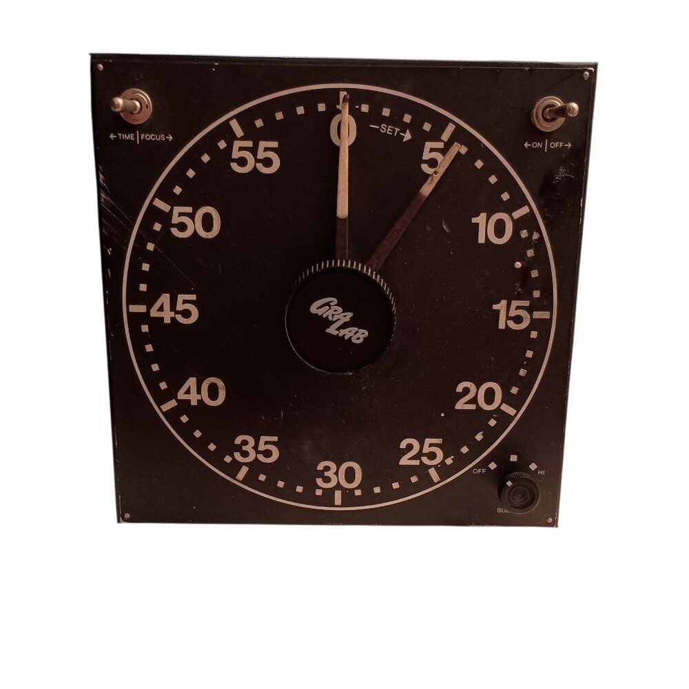 Gra-Lab Model 300 Darkroom Timer 60-Minute 125V 750W Vintage Photography Equipme